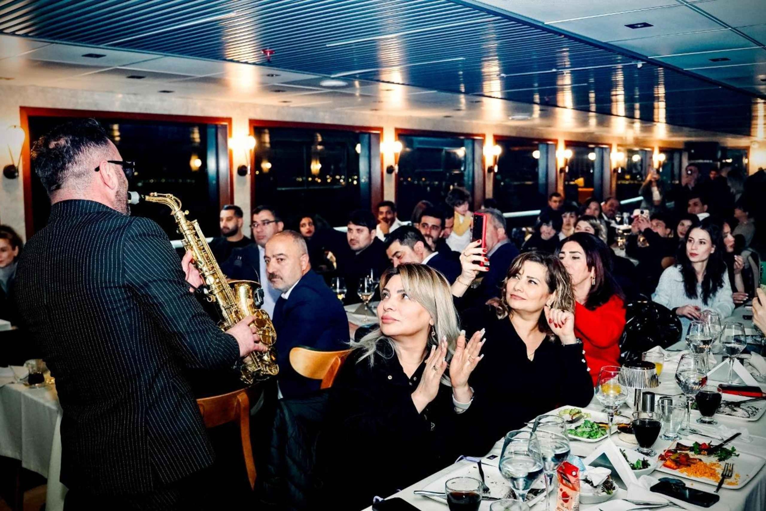 Bosphorus Dinner Cruise & Dance Shows with Private Table