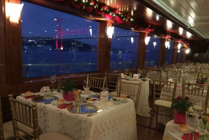 Bosphorus: Dinner Cruise Live Performances and Hotel Pickup