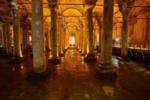 Byzantine Tour of Istanbul, Hagia Sophia, Basilica Cistern