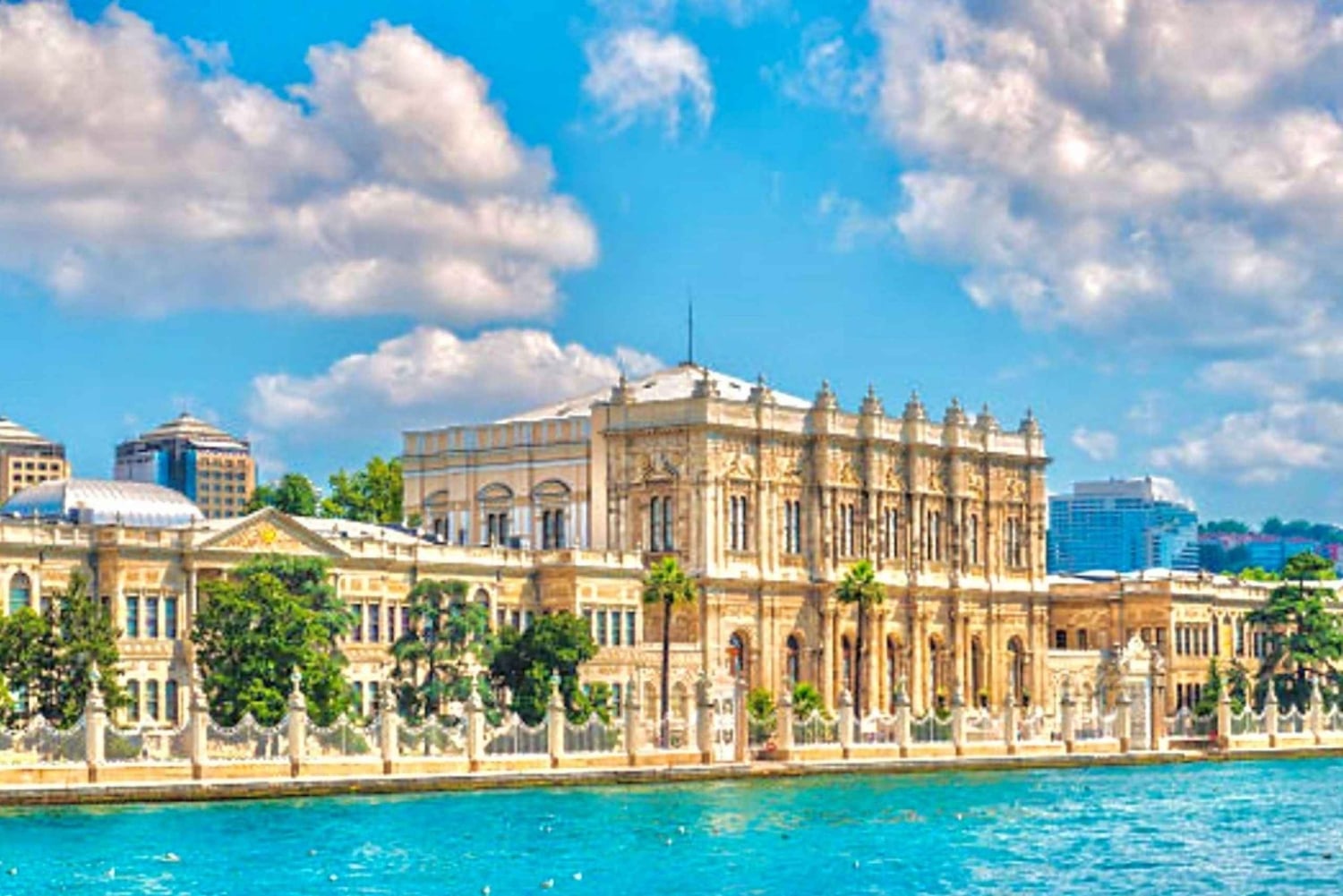 Dolmabahce Palace Ticket & Bosphorus Boat Tour Experience