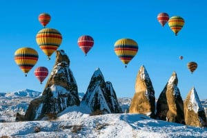 From Istanbul: Cappadocia Highlights 2-Day Tour with Balloon