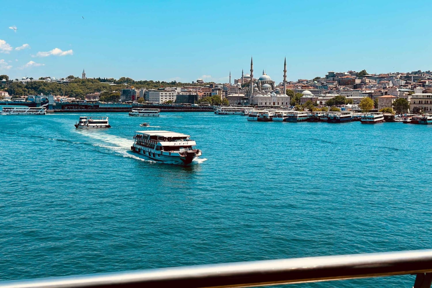 Galata Tower - Fener and Balat - Golden Horn by Ferry