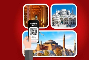 Combo: Hagia Sophia+Basilica Cistern Optional Topkapi Palace