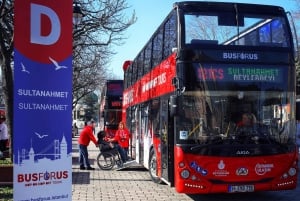 Istanbul: Hop-On Hop-Off Bus Ticket