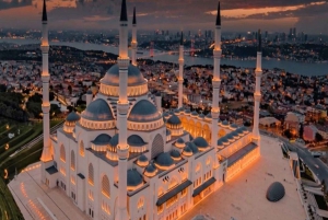 Istanbul Europe&Asian Sides Full Day Tour-with Boat & Lunch