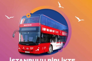 Istanbul: 48-Hour Hop-On Hop-Off Double Decker Bus Ticket