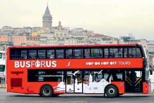 Istanbul: 48-Hour Hop-On Hop-Off Double Decker Bus Ticket