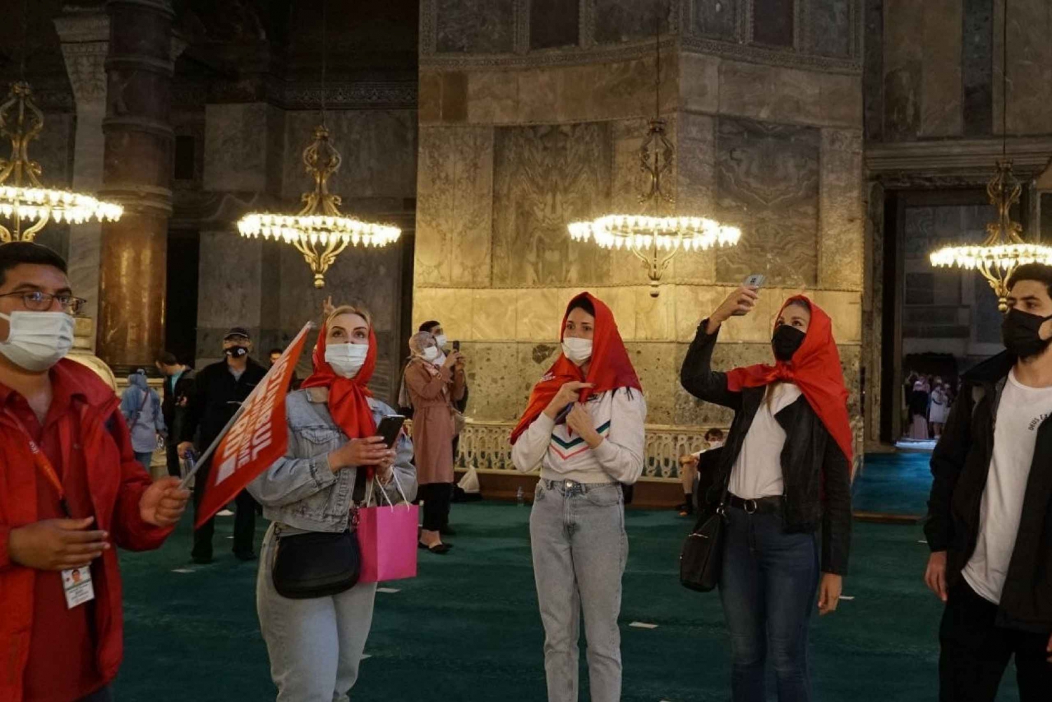 Istanbul: Blue Mosque Guided Tour & Basilica Cistern Ticket