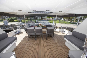 Istanbul: Bosphorus Sunset or Night Yacht Cruise & Transfers