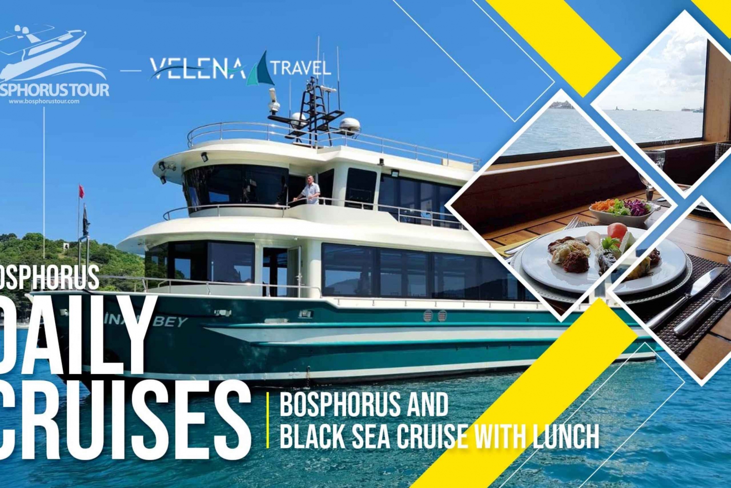 Istanbul: Bosphorus and Black Sea Cruise with Lunch
