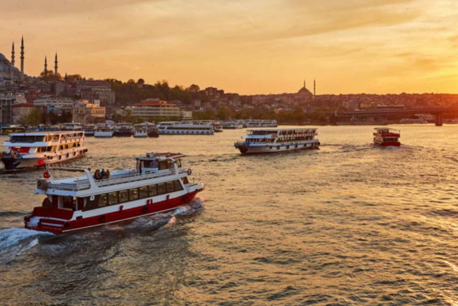 Istanbul: Bosphorus And Golden Horn Morning or Sunset Cruise
