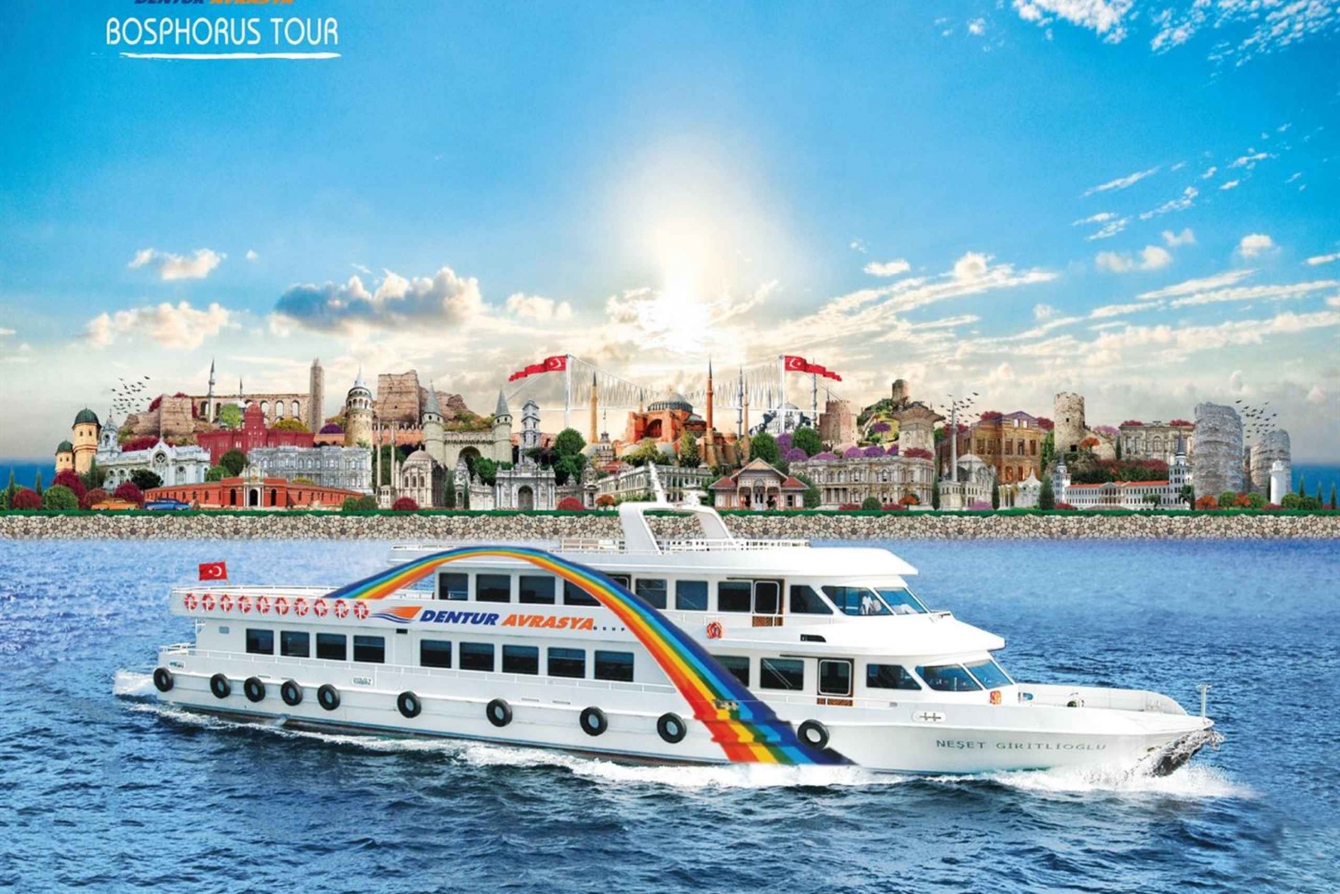 Istanbul: Bosphorus Cruise from Europe or Asia & Audio Guide