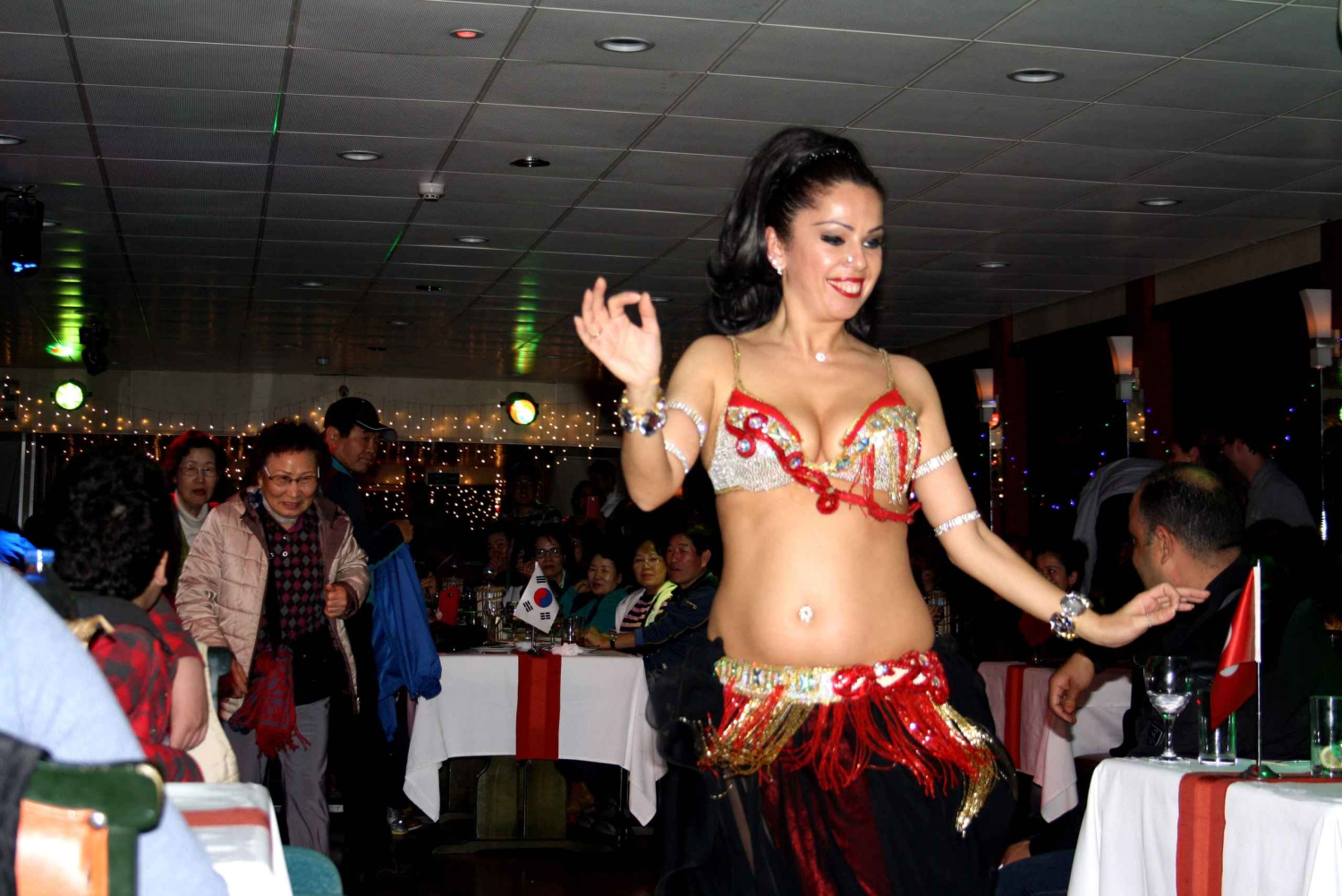 Istanbul: Bosphorus Dinner Cruise Incl. Drinks with Transfer