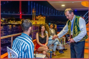Istanbul: Bosphorus Dinner Cruise Includes Transfer & Drinks