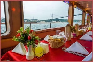 Istanbul: Bosphorus Night Dinner Cruise with Private Table