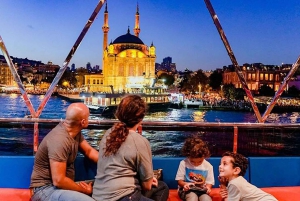 Istanbul: Bosphorus Night Dinner Cruise with Private Table