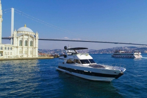Istanbul: Bosphorus Private Guided Yacht Cruise with Snacks
