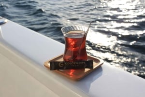 Istanbul: Bosphorus Private Guided Yacht Cruise with Snacks