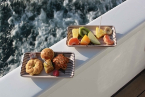 Istanbul: Bosphorus Private Guided Yacht Cruise with Snacks