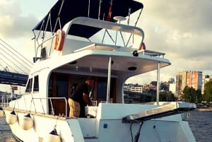 İstanbul: Bosphorus Private Yacht Cruise with Tea and Coffee