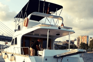 İstanbul: Bosphorus Private Yacht Cruise with Tea and Coffee