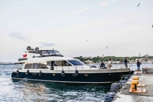 Istanbul: Bosphorus Sunset Cruise on a Luxurious Yacht