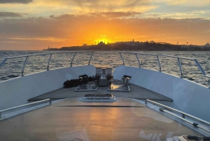 Istanbul: Bosphorus Sunset Cruise on Yacht with Live Guide