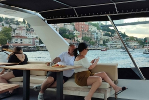 Istanbul: Bosphorus Sunset Cruise on Yacht with Live Guide
