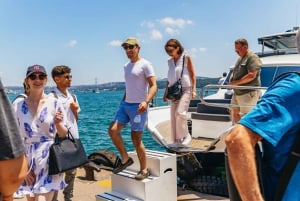 Istanbul: Bosphorus Yacht Cruise with Stopover on Asian Side