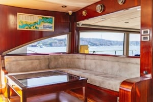 Istanbul: Bosphorus Yacht Cruise with Stopover on Asian Side