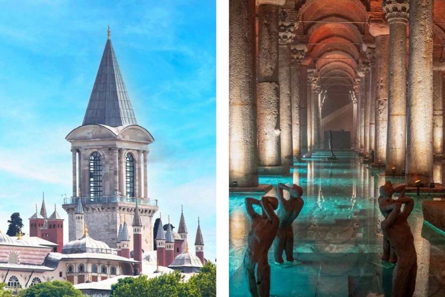 Istanbul Combo: Topkapi Palace & Basilica Cistern