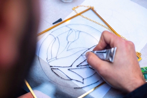 Istanbul: Create Your Brass Framed Calligraphy on Glass