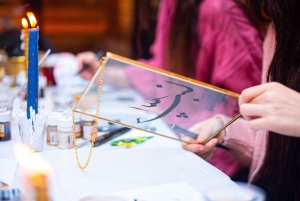 Istanbul: Create Your Brass Framed Calligraphy on Glass