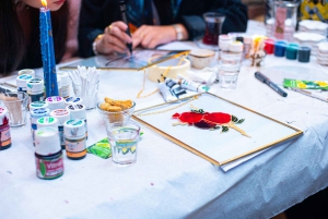 Istanbul: Create Your Brass Framed Calligraphy on Glass