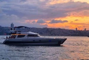 Istanbul: Daytime Bosphorus Yacht Cruise with Fruit & Snacks