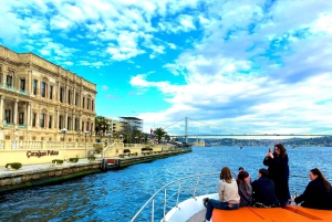 Istanbul: Daytime Bosphorus Yacht Cruise with Fruit & Snacks
