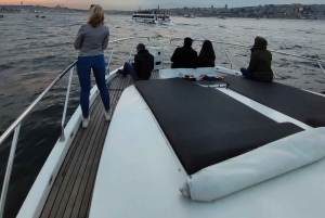 Istanbul: Daytime Bosphorus Yacht Cruise with Fruit & Snacks