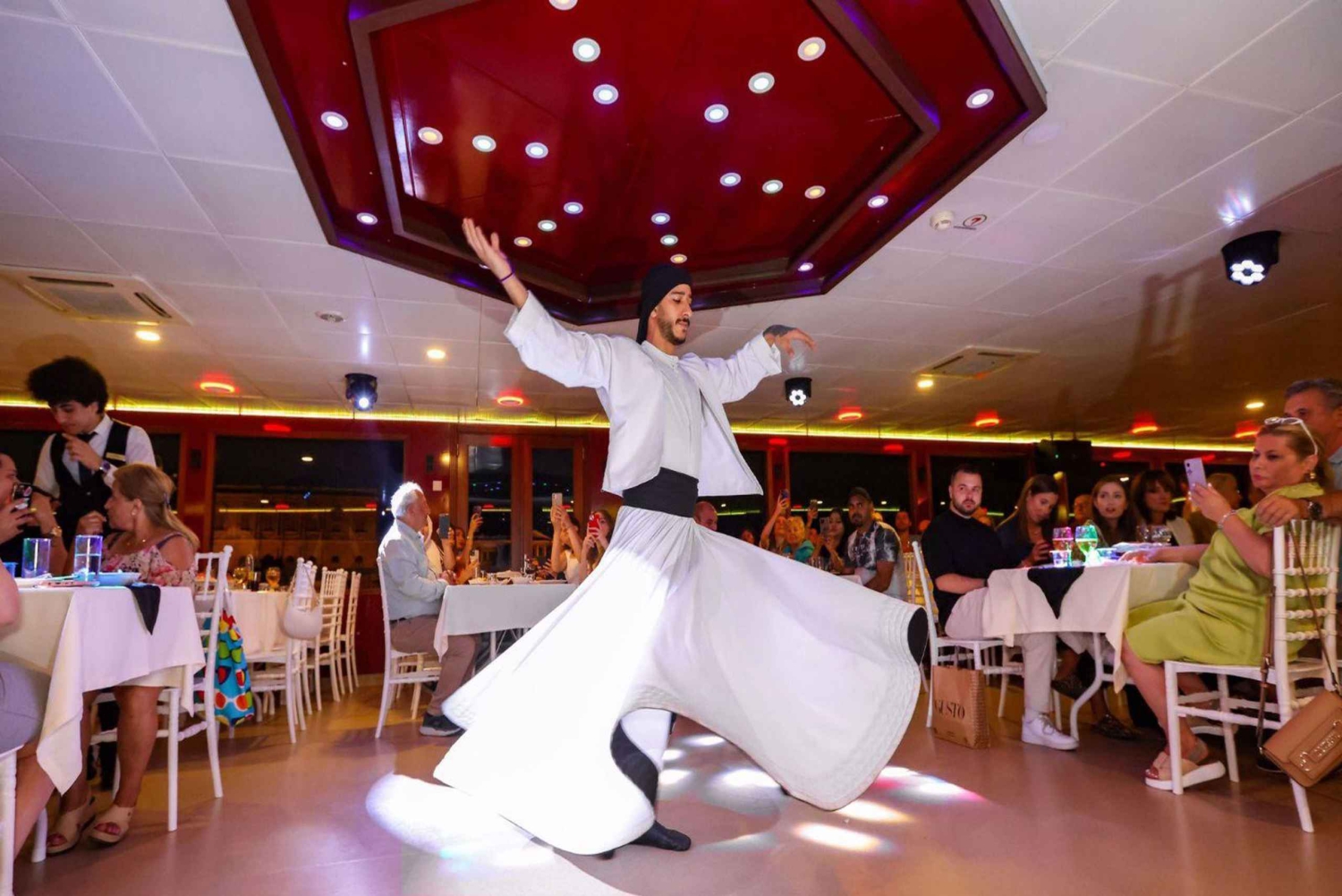 Istanbul: Dinner Cruise & Dance Shows with Private Table