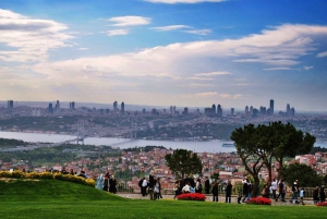 Istanbul: Europe and Asia Tour By Bus And Bosphorus Cruise