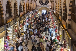 Istanbul: Guided Shopping Trip with Turkish Coffee Tasting