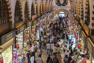 Istanbul: Guided Shopping Trip with Turkish Coffee Tasting