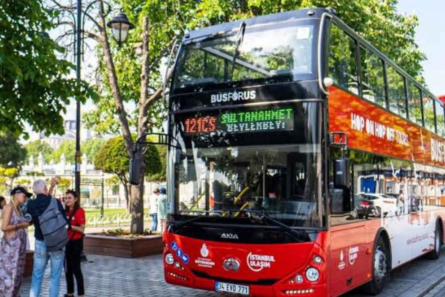 Istanbul Hop On Hop Off Bus\24 Hours Ticket