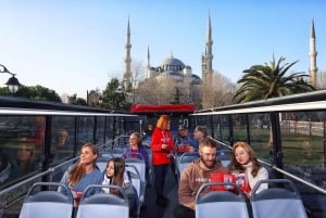 Istanbul: Hop-On Hop-Off Bus Ticket