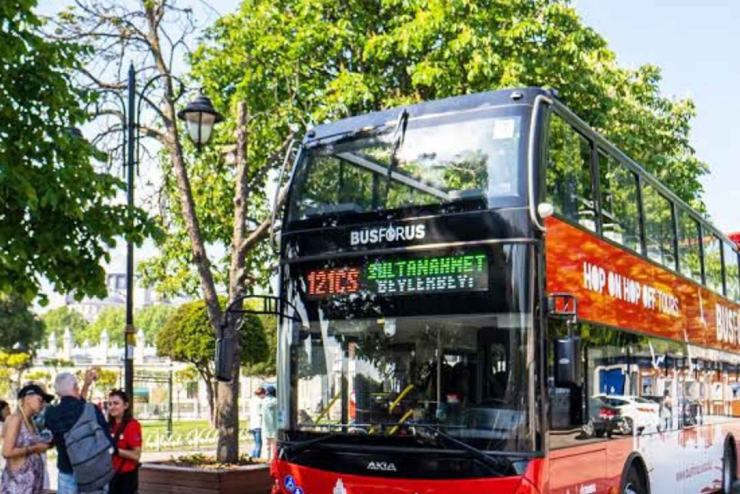 Istanbul: Hop-On Hop-Off Sightseeing Bus with Audio Guide