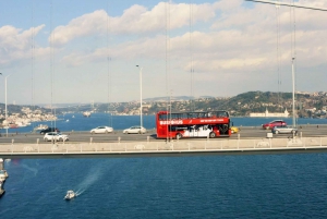 Istanbul: Hop-On Hop-Off Sightseeing Bus with Audio Guide