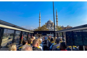 Istanbul: Hop-On Hop-Off Sightseeing Bus with Audio Guide