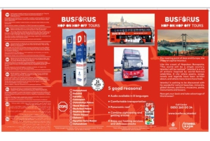 Istanbul: Hop-On Hop-Off Sightseeing Bus with Audio Guide