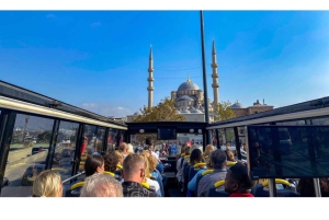 Istanbul: Hop-On Hop-Off Sightseeing Bus with Audio Guide