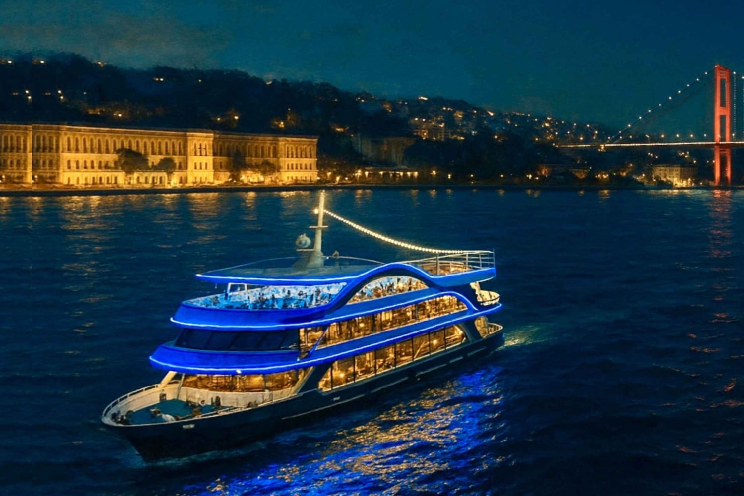 Istanbul: Magic of Bosphorus, Full Meal & Turkish Night Show