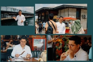 Istanbul : Online-Self Guided Food ve City Tour (8stops)